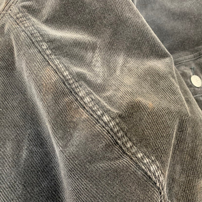 【中古品】【メンズ】 LEE リー LM0732 CORDUROY BOA JACKET コーデュロイ ボア ジャケット アウター 147-260916-yn-13-izu サイズ：S カラー：ブラック 万代Net店
