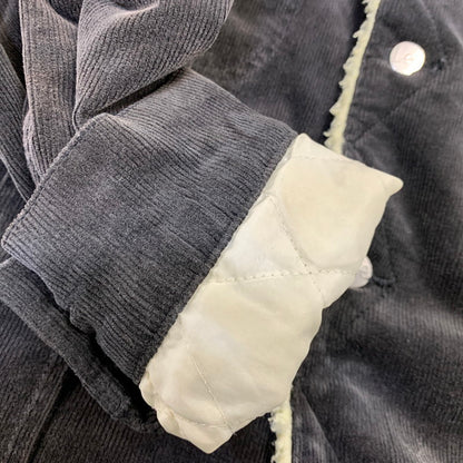 【中古品】【メンズ】 LEE リー LM0732 CORDUROY BOA JACKET コーデュロイ ボア ジャケット アウター 147-260916-yn-13-izu サイズ：S カラー：ブラック 万代Net店