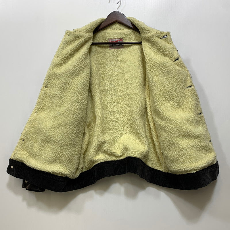 【中古品】【メンズ】 LEE リー LM0732 CORDUROY BOA JACKET コーデュロイ ボア ジャケット アウター 147-260916-yn-13-izu サイズ：S カラー：ブラック 万代Net店