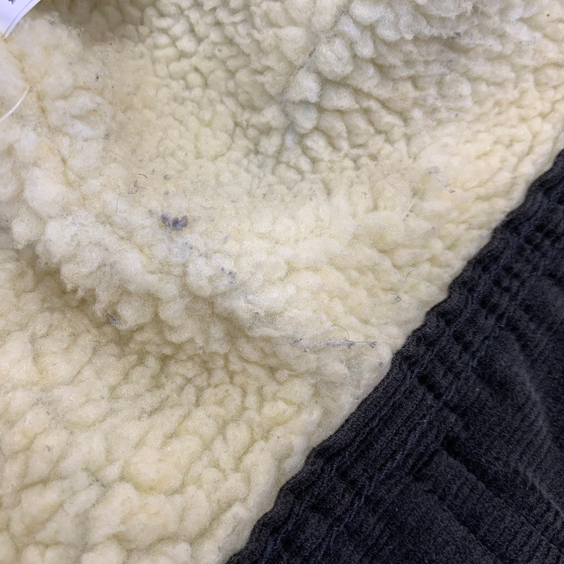 【中古品】【メンズ】 LEE リー LM0732 CORDUROY BOA JACKET コーデュロイ ボア ジャケット アウター 147-260916-yn-13-izu サイズ：S カラー：ブラック 万代Net店