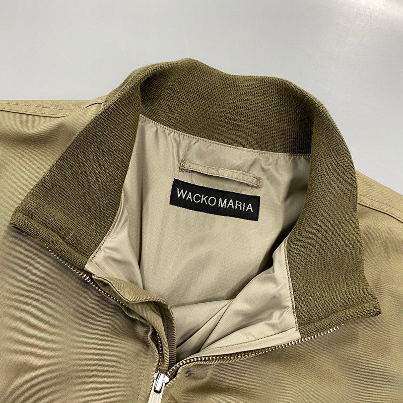 【中古美品】【メンズ】 WACKO MARIA ワコマリア TANKERS JACKET 26SS-WMO-ML01 タンカースジャケット 142-260902-as-14-izu サイズ：M カラー：ベージュ 万代Net店