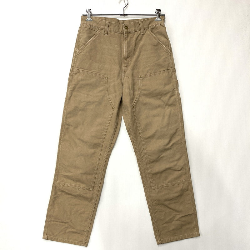【中古品】【メンズ】 CARHARTT WIP カーハートダブリューアイピー I031501 DOUBLE KNEE PANT ダブルニー パンツ ボトムス 153-260901-kh-09-izu サイズ：30×32 カラー：ベージュ系 万代Net店