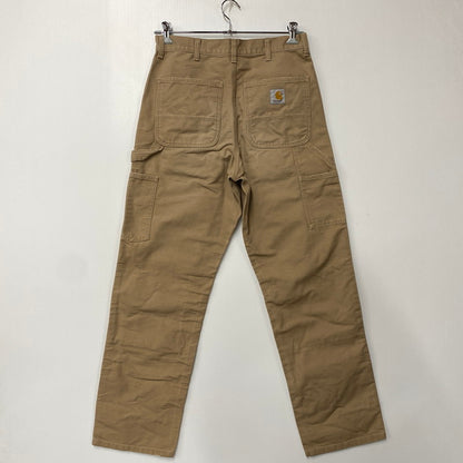【中古品】【メンズ】 CARHARTT WIP カーハートダブリューアイピー I031501 DOUBLE KNEE PANT ダブルニー パンツ ボトムス 153-260901-kh-09-izu サイズ：30×32 カラー：ベージュ系 万代Net店