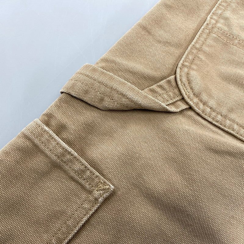 【中古品】【メンズ】 CARHARTT WIP カーハートダブリューアイピー I031501 DOUBLE KNEE PANT ダブルニー パンツ ボトムス 153-260901-kh-09-izu サイズ：30×32 カラー：ベージュ系 万代Net店