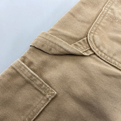 【中古品】【メンズ】 CARHARTT WIP カーハートダブリューアイピー I031501 DOUBLE KNEE PANT ダブルニー パンツ ボトムス 153-260901-kh-09-izu サイズ：30×32 カラー：ベージュ系 万代Net店