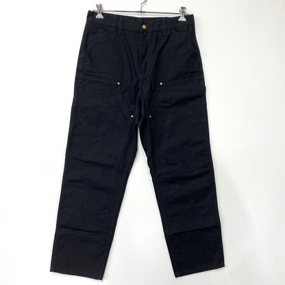 【中古品】【メンズ】 CARHARTT WIP カーハートダブリューアイピー I031501 DOUBLE KNEE PANT ダブルニー パンツ ボトムス 153-260901-kh-05-izu サイズ：32×32 カラー：ブラック 万代Net店