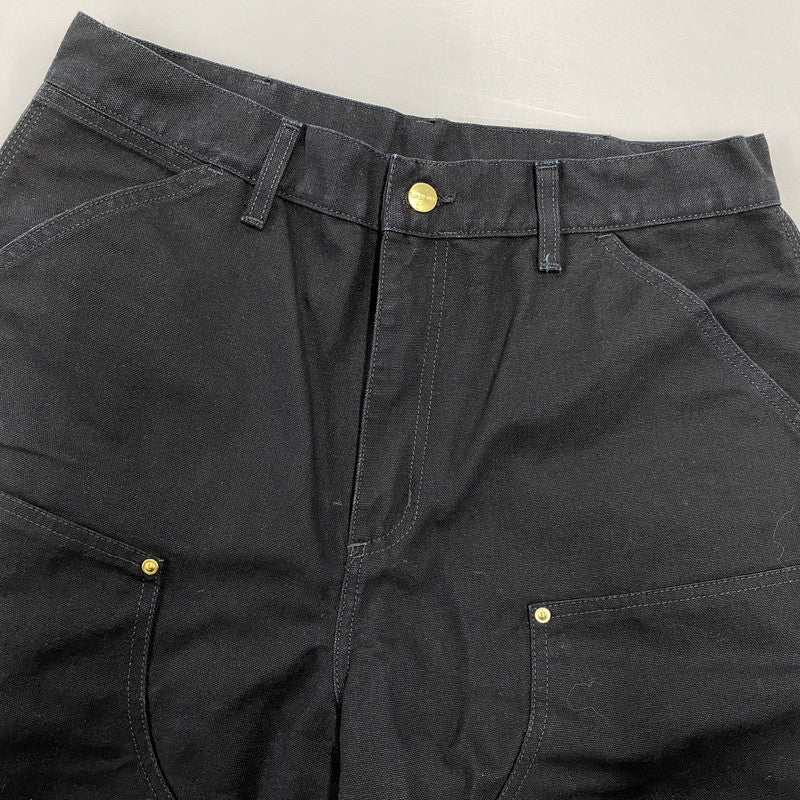 【中古品】【メンズ】 CARHARTT WIP カーハートダブリューアイピー I031501 DOUBLE KNEE PANT ダブルニー パンツ ボトムス 153-260901-kh-05-izu サイズ：32×32 カラー：ブラック 万代Net店