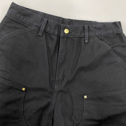 【中古品】【メンズ】 CARHARTT WIP カーハートダブリューアイピー I031501 DOUBLE KNEE PANT ダブルニー パンツ ボトムス 153-260901-kh-05-izu サイズ：32×32 カラー：ブラック 万代Net店