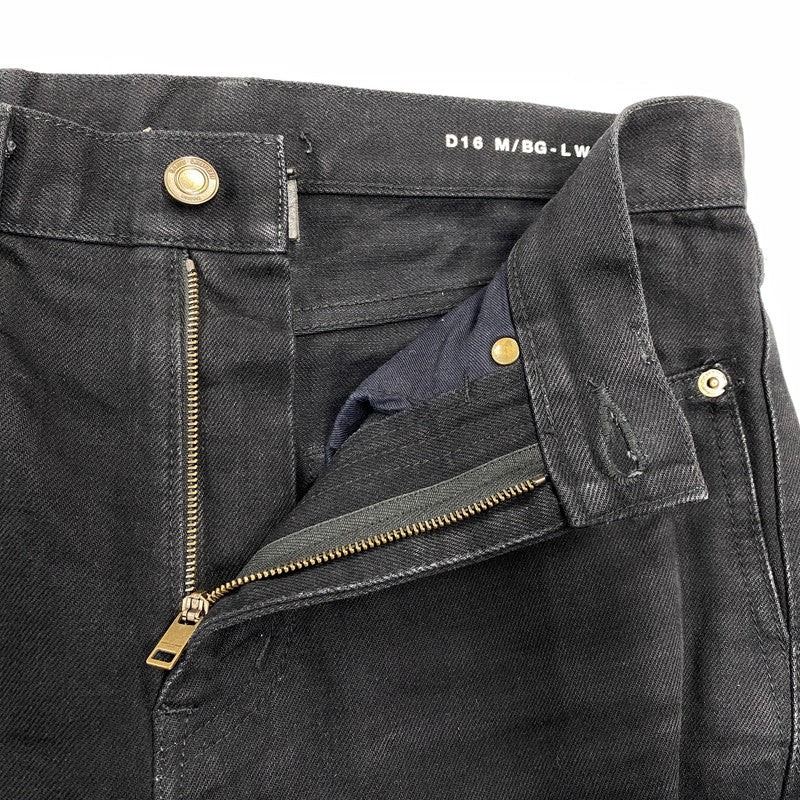 【中古品】【メンズ】 SAINT LAURENT サンローラン 500170 Y865R CLASSIC STRAIGHT DENIM PANTS クラシック ストレート デニム パンツ ボトムス 152-260901-kh-06-izu サイズ：27 カラー：ブラック 万代Net店