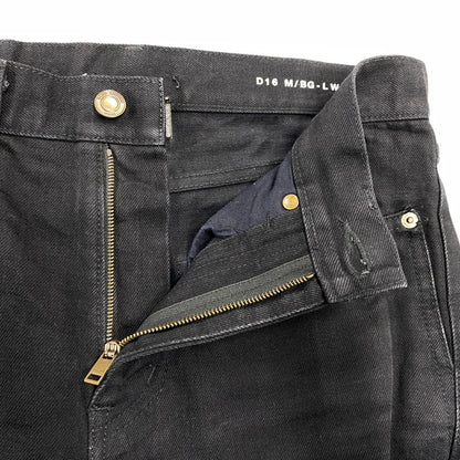 【中古品】【メンズ】 SAINT LAURENT サンローラン 500170 Y865R CLASSIC STRAIGHT DENIM PANTS クラシック ストレート デニム パンツ ボトムス 152-260901-kh-06-izu サイズ：27 カラー：ブラック 万代Net店