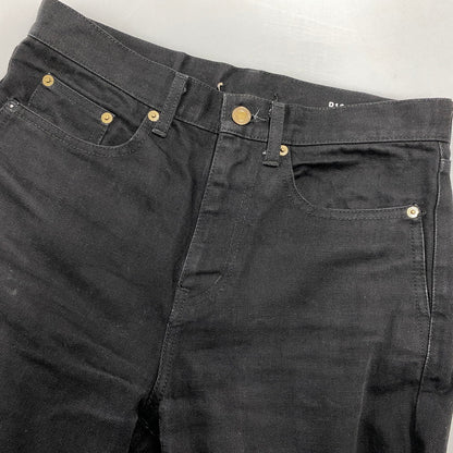 【中古品】【メンズ】 SAINT LAURENT サンローラン 500170 Y865R CLASSIC STRAIGHT DENIM PANTS クラシック ストレート デニム パンツ ボトムス 152-260901-kh-06-izu サイズ：27 カラー：ブラック 万代Net店