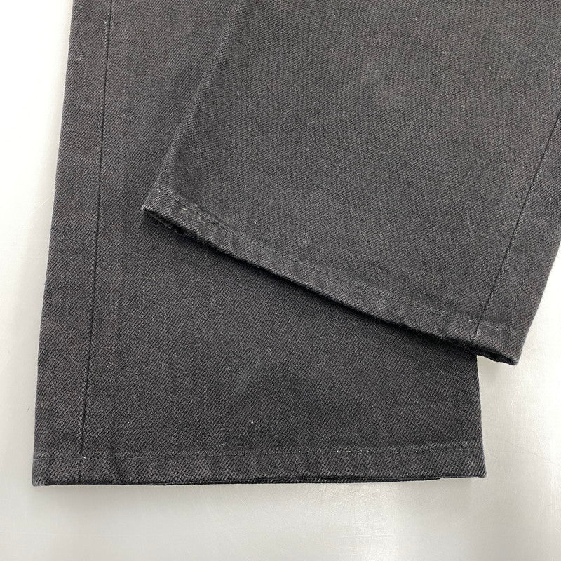 【中古品】【メンズ】 SAINT LAURENT サンローラン 500170 Y865R CLASSIC STRAIGHT DENIM PANTS クラシック ストレート デニム パンツ ボトムス 152-260901-kh-06-izu サイズ：27 カラー：ブラック 万代Net店