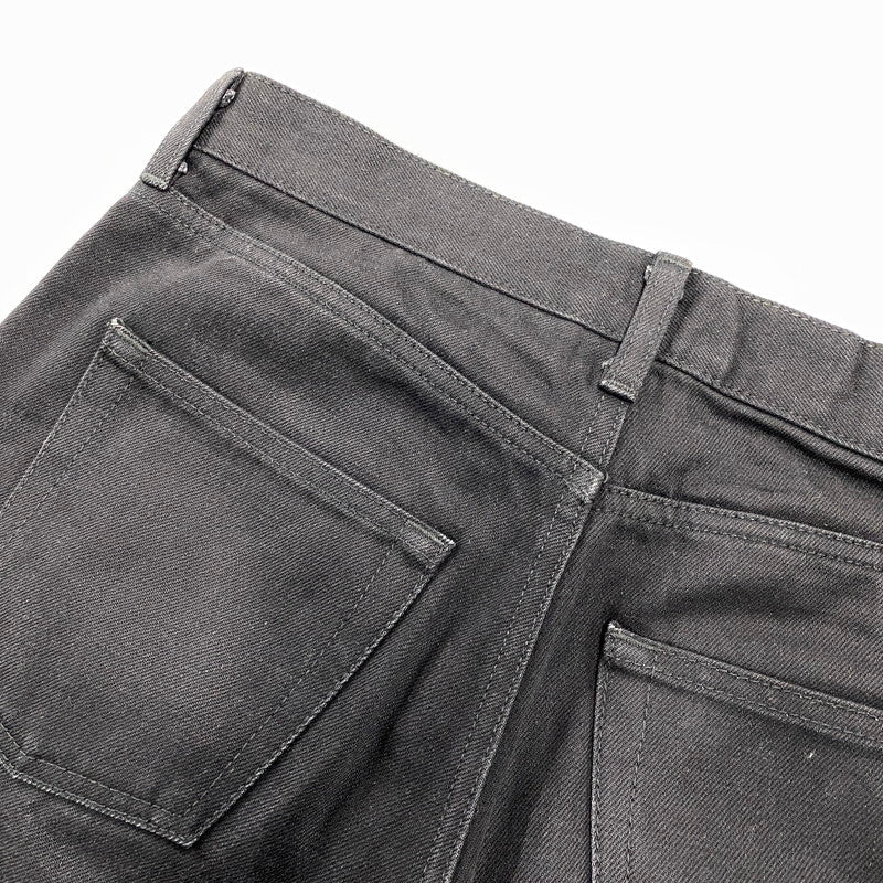 【中古品】【メンズ】 SAINT LAURENT サンローラン 500170 Y865R CLASSIC STRAIGHT DENIM PANTS クラシック ストレート デニム パンツ ボトムス 152-260901-kh-06-izu サイズ：27 カラー：ブラック 万代Net店