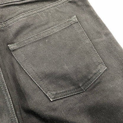 【中古品】【メンズ】 SAINT LAURENT サンローラン 500170 Y865R CLASSIC STRAIGHT DENIM PANTS クラシック ストレート デニム パンツ ボトムス 152-260901-kh-06-izu サイズ：27 カラー：ブラック 万代Net店