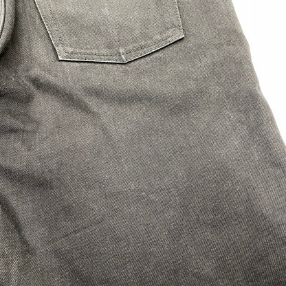 【中古品】【メンズ】 SAINT LAURENT サンローラン 500170 Y865R CLASSIC STRAIGHT DENIM PANTS クラシック ストレート デニム パンツ ボトムス 152-260901-kh-06-izu サイズ：27 カラー：ブラック 万代Net店
