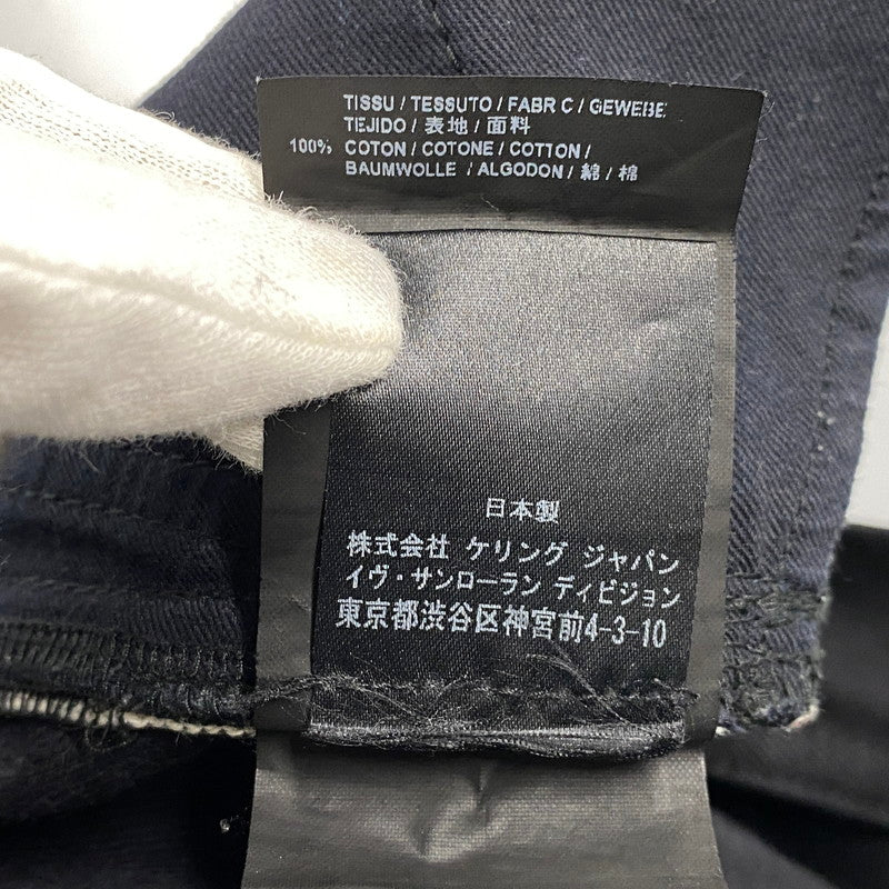 【中古品】【メンズ】 SAINT LAURENT サンローラン 500170 Y865R CLASSIC STRAIGHT DENIM PANTS クラシック ストレート デニム パンツ ボトムス 152-260901-kh-06-izu サイズ：27 カラー：ブラック 万代Net店