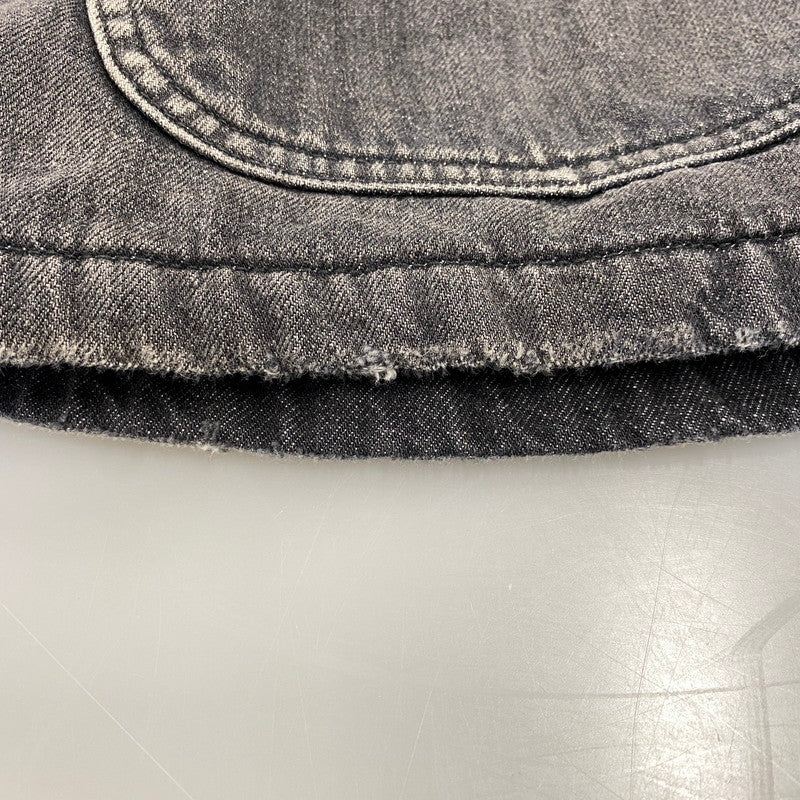 【中古品】【メンズ】 MINEDENIM マインデニム 2510-9004-95-022 25AW 襟コーデュロイ 裏地チェックフランネル デニムカバーオールジャケット アウター 142-260831-cs-02-izu サイズ：2 カラー：チャコール 万代Net店