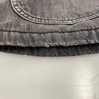 【中古品】【メンズ】 MINEDENIM マインデニム 2510-9004-95-022 25AW 襟コーデュロイ 裏地チェックフランネル デニムカバーオールジャケット アウター 142-260831-cs-02-izu サイズ：2 カラー：チャコール 万代Net店