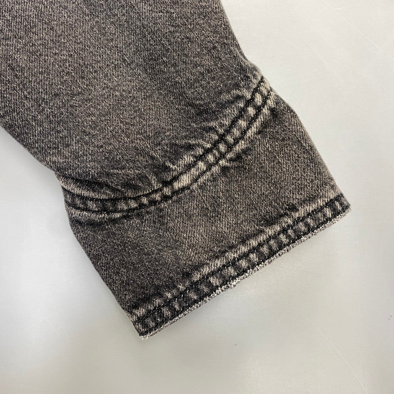 【中古品】【メンズ】 MINEDENIM マインデニム 2510-9004-95-022 25AW 襟コーデュロイ 裏地チェックフランネル デニムカバーオールジャケット アウター 142-260831-cs-02-izu サイズ：2 カラー：チャコール 万代Net店