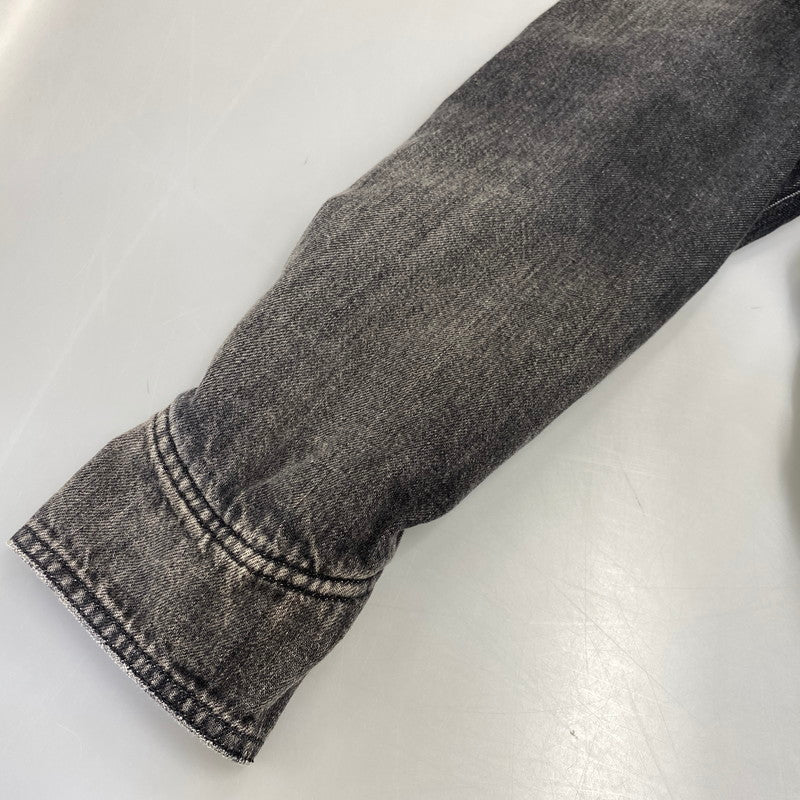 【中古品】【メンズ】 MINEDENIM マインデニム 2510-9004-95-022 25AW 襟コーデュロイ 裏地チェックフランネル デニムカバーオールジャケット アウター 142-260831-cs-02-izu サイズ：2 カラー：チャコール 万代Net店