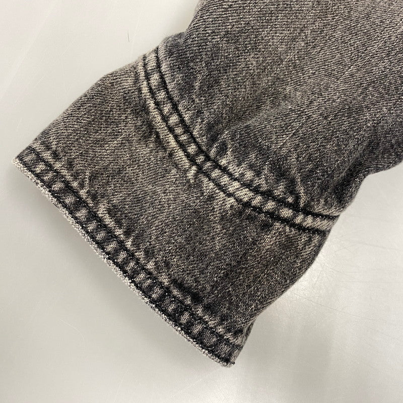 【中古品】【メンズ】 MINEDENIM マインデニム 2510-9004-95-022 25AW 襟コーデュロイ 裏地チェックフランネル デニムカバーオールジャケット アウター 142-260831-cs-02-izu サイズ：2 カラー：チャコール 万代Net店