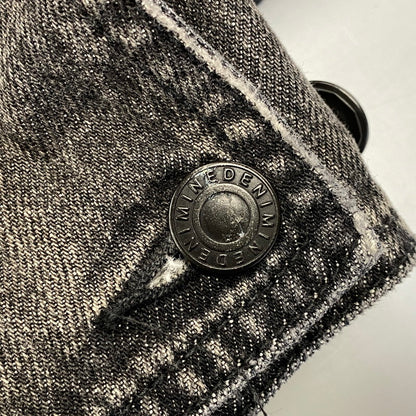 【中古品】【メンズ】 MINEDENIM マインデニム 2510-9004-95-022 25AW 襟コーデュロイ 裏地チェックフランネル デニムカバーオールジャケット アウター 142-260831-cs-02-izu サイズ：2 カラー：チャコール 万代Net店