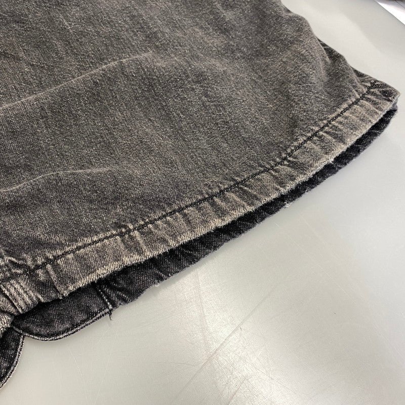 【中古品】【メンズ】 MINEDENIM マインデニム 2510-9004-95-022 25AW 襟コーデュロイ 裏地チェックフランネル デニムカバーオールジャケット アウター 142-260831-cs-02-izu サイズ：2 カラー：チャコール 万代Net店