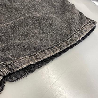 【中古品】【メンズ】 MINEDENIM マインデニム 2510-9004-95-022 25AW 襟コーデュロイ 裏地チェックフランネル デニムカバーオールジャケット アウター 142-260831-cs-02-izu サイズ：2 カラー：チャコール 万代Net店