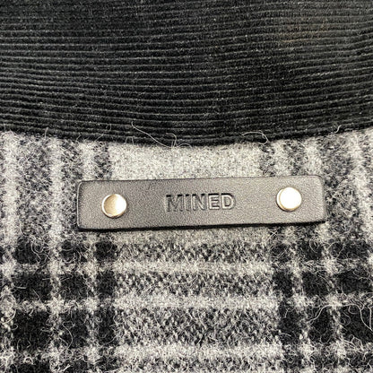 【中古品】【メンズ】 MINEDENIM マインデニム 2510-9004-95-022 25AW 襟コーデュロイ 裏地チェックフランネル デニムカバーオールジャケット アウター 142-260831-cs-02-izu サイズ：2 カラー：チャコール 万代Net店