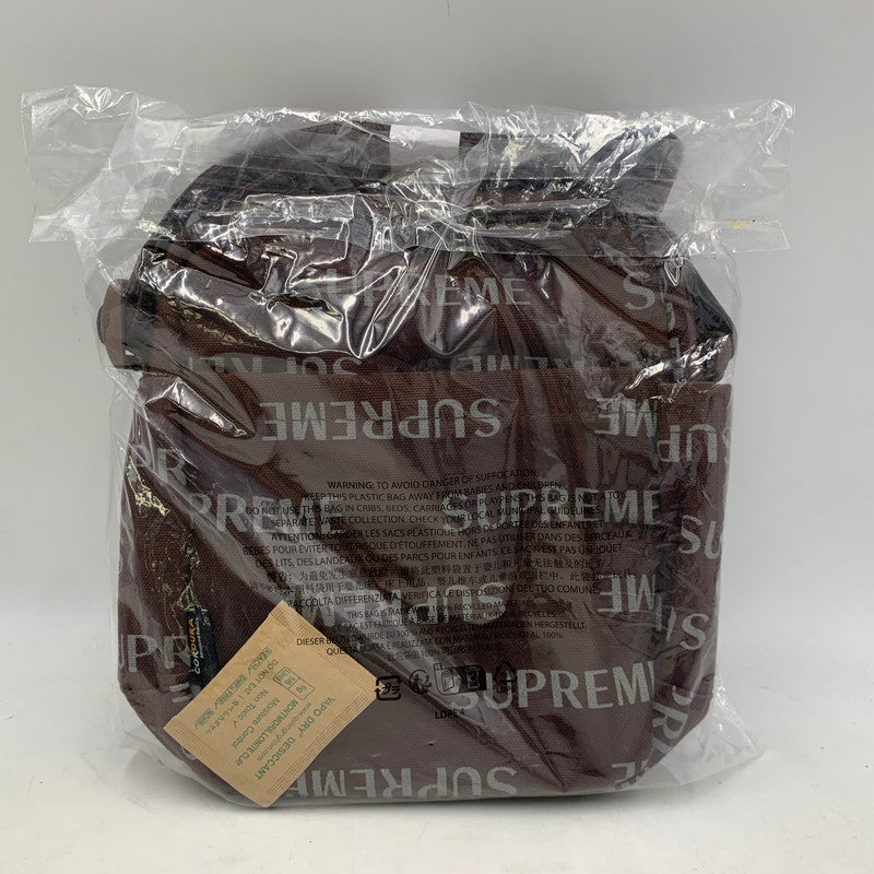 【中古美品】【メンズ/レディース】 Supreme シュプリーム SHOULDER BAG ショルダーバッグ カバン 鞄 188-260831-as-01-izu カラー：ブラウン 万代Net店