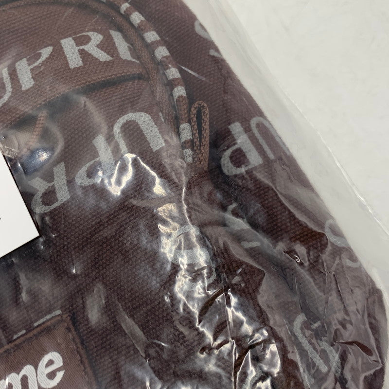 【中古美品】【メンズ/レディース】 Supreme シュプリーム SHOULDER BAG ショルダーバッグ カバン 鞄 188-260831-as-01-izu カラー：ブラウン 万代Net店