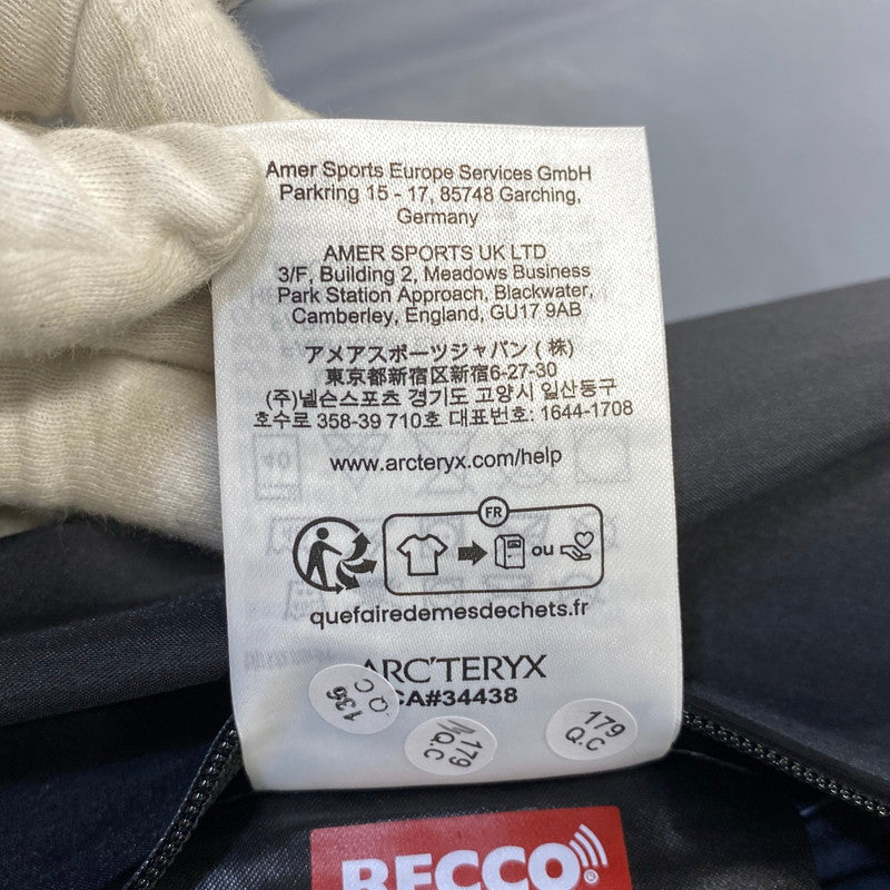 【中古美品】【メンズ】 ARC'TERYX アークテリクス X000010004 BETA JACKET M ベータ ジャケット アウター 144-260831-cs-03-izu サイズ：L カラー：ブラック 万代Net店