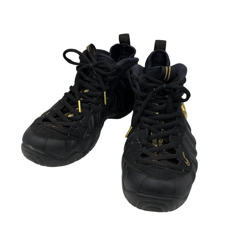 【中古品】【メンズ】 NIKE ナイキ 624041-009 AIR FOAMPOSITE PRO エア フォームポジット プロ スニーカー 靴 160-260910-cs-19-izu サイズ：28cm カラー：BLACK/METALLIC GOLD 万代Net店