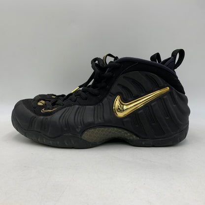 【中古品】【メンズ】 NIKE ナイキ 624041-009 AIR FOAMPOSITE PRO エア フォームポジット プロ スニーカー 靴 160-260910-cs-19-izu サイズ：28cm カラー：BLACK/METALLIC GOLD 万代Net店