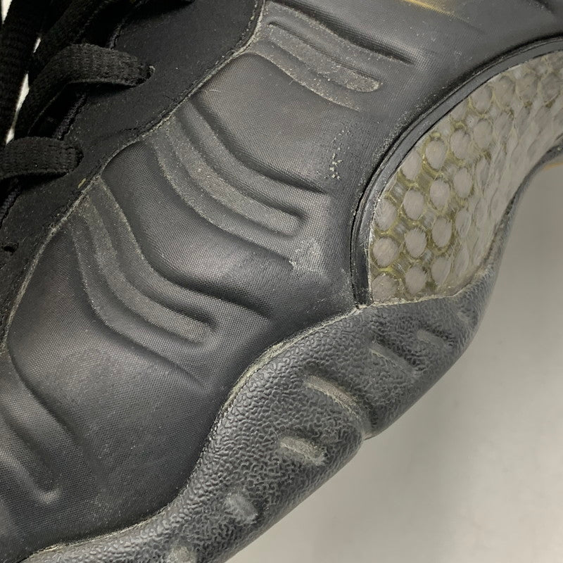 【中古品】【メンズ】 NIKE ナイキ 624041-009 AIR FOAMPOSITE PRO エア フォームポジット プロ スニーカー 靴 160-260910-cs-19-izu サイズ：28cm カラー：BLACK/METALLIC GOLD 万代Net店