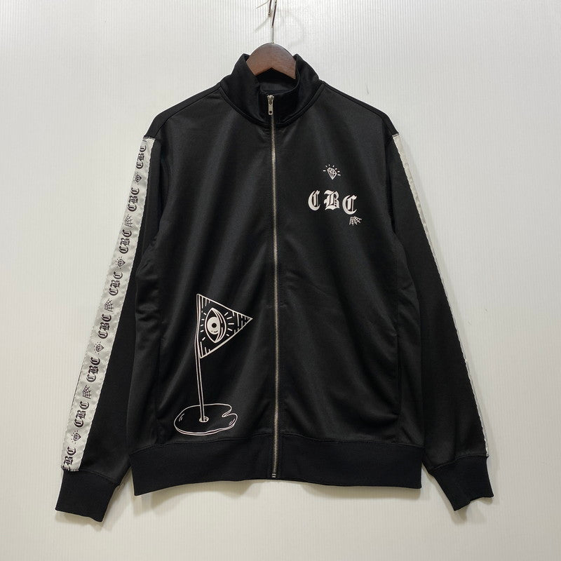 【中古品】【メンズ】 CENTURION BOYZ CLUB センチュリオンボーイズクラブ CBC-005 CBC-004 TRACK JACKET＆PANTS SET-UP トラック ジャケット パンツ セットアップ 142-260831-cs-06-izu サイズ：上下L カラー：ブラック 万代Net店
