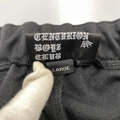 【中古品】【メンズ】 CENTURION BOYZ CLUB センチュリオンボーイズクラブ CBC-005 CBC-004 TRACK JACKET＆PANTS SET-UP トラック ジャケット パンツ セットアップ 142-260831-cs-06-izu サイズ：上下L カラー：ブラック 万代Net店