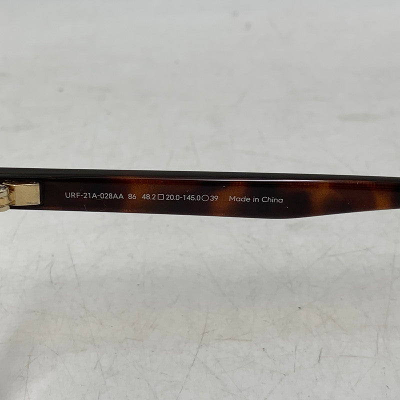 【中古品】【メンズ/レディース】 JINS & SUN × VERDY ジンズアンドサン ヴェルディ URF-21A-028 SUNGLASSES サングラス 眼鏡 203-260831-cs-07-izu サイズ：48.2口20.0-145.0 カラー：ブラウン系 万代Net店