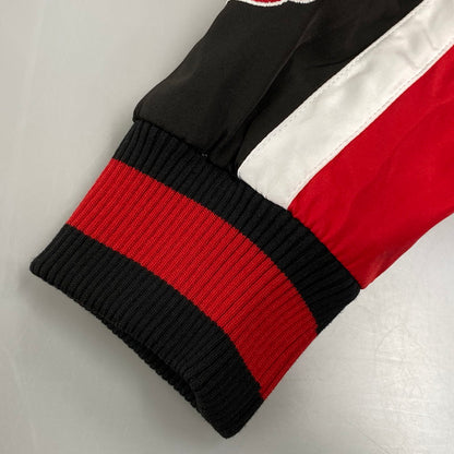 【中古品】【メンズ】 SAPEUR x FR2 サプール エフアールツー FRJ108 STADIUM JACKET スタジアム ジャケット アウター 142-260831-cs-04-izu サイズ：L カラー：ブラック×レッド 万代Net店