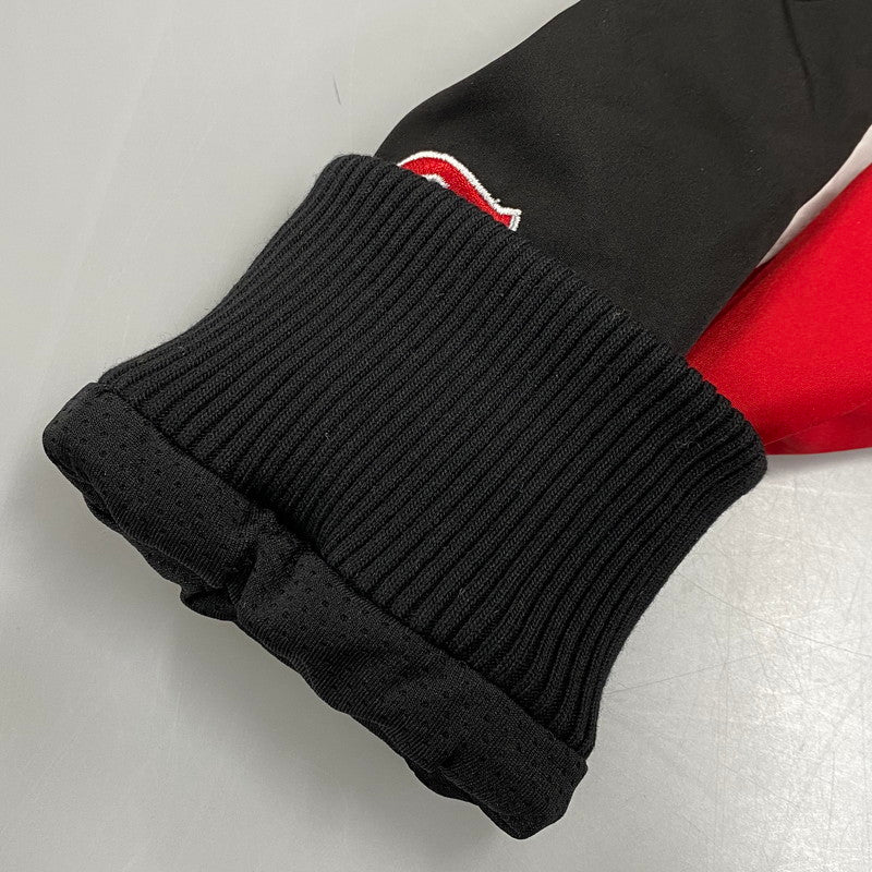 【中古品】【メンズ】 SAPEUR x FR2 サプール エフアールツー FRJ108 STADIUM JACKET スタジアム ジャケット アウター 142-260831-cs-04-izu サイズ：L カラー：ブラック×レッド 万代Net店