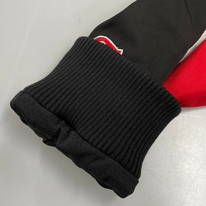 【中古品】【メンズ】 SAPEUR x FR2 サプール エフアールツー FRJ108 STADIUM JACKET スタジアム ジャケット アウター 142-260831-cs-04-izu サイズ：L カラー：ブラック×レッド 万代Net店