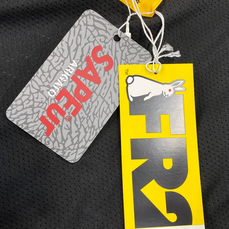 【中古品】【メンズ】 SAPEUR x FR2 サプール エフアールツー FRJ108 STADIUM JACKET スタジアム ジャケット アウター 142-260831-cs-04-izu サイズ：L カラー：ブラック×レッド 万代Net店