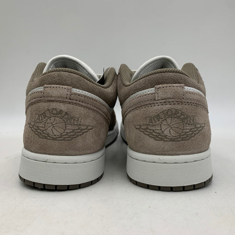 【中古美品】【メンズ】 NIKE ナイキ AIR JORDAN 1 LOW 553558-046 エア ジョーダン 1 ロー スニーカー 靴 160-260831-as-08-izu サイズ：29cm カラー：OLIVE GREY/ENIGMA STONE 万代Net店