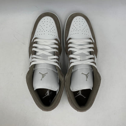 【中古美品】【メンズ】 NIKE ナイキ AIR JORDAN 1 LOW 553558-046 エア ジョーダン 1 ロー スニーカー 靴 160-260831-as-08-izu サイズ：29cm カラー：OLIVE GREY/ENIGMA STONE 万代Net店