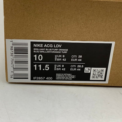 【中古美品】【メンズ】 NIKE ACG ナイキ エーシージー LDV IF2857-400 スニーカー 靴 160-260831-as-07-izu サイズ：28cm カラー：BRILLIANT BLUE/TURF ORANGE 万代Net店