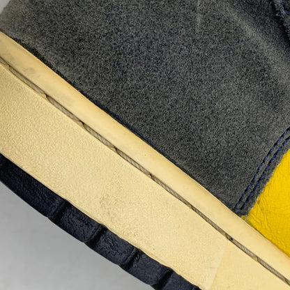 【現状渡し品】【メンズ】 NIKE SB ナイキエスビー 305050-741 DUNK HIGH ダンク ハイ スニーカー シューズ 靴 160-260901-ya-07-izu サイズ：27cm カラー：ネイビー×イエロー 万代Net店