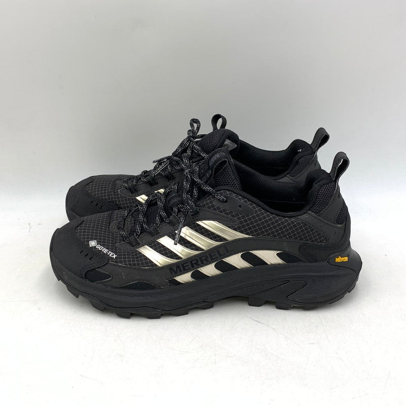 【中古品】【メンズ】 MERRELL メレル × BILLYS ビリーズ J5007663 MOAB SPEED モアブ スピード 2 GORE-TEX ゴアテックス SE スニーカー シューズ 靴 162-260901-ya-03-izu サイズ：27cm カラー：ブラック 万代Net店