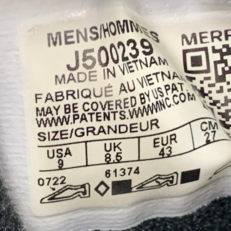 【中古品】【メンズ】 MERRELL メレル J500239 MOAB モアブ 3 SYNTHETIC シンセティック GORE-TEX ゴアテックス スニーカー シューズ 靴 162-260901-ya-04-izu サイズ：27cm カラー：ブラック 万代Net店