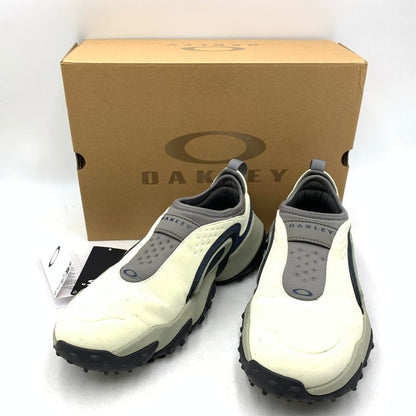 【中古品】【メンズ】 OAKLEY オークリー FOF100539 EDGE ICON エッジ アイコン スニーカー シューズ 靴 162-260901-ya-01-izu サイズ：27cm カラー：クリーム×ネイビー 万代Net店