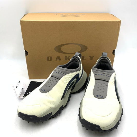 【中古品】【メンズ】 OAKLEY オークリー FOF100539 EDGE ICON エッジ アイコン スニーカー シューズ 靴 162-260901-ya-01-izu サイズ：27cm カラー：クリーム×ネイビー 万代Net店